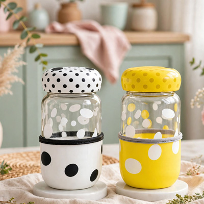 Dot Glass Sipper