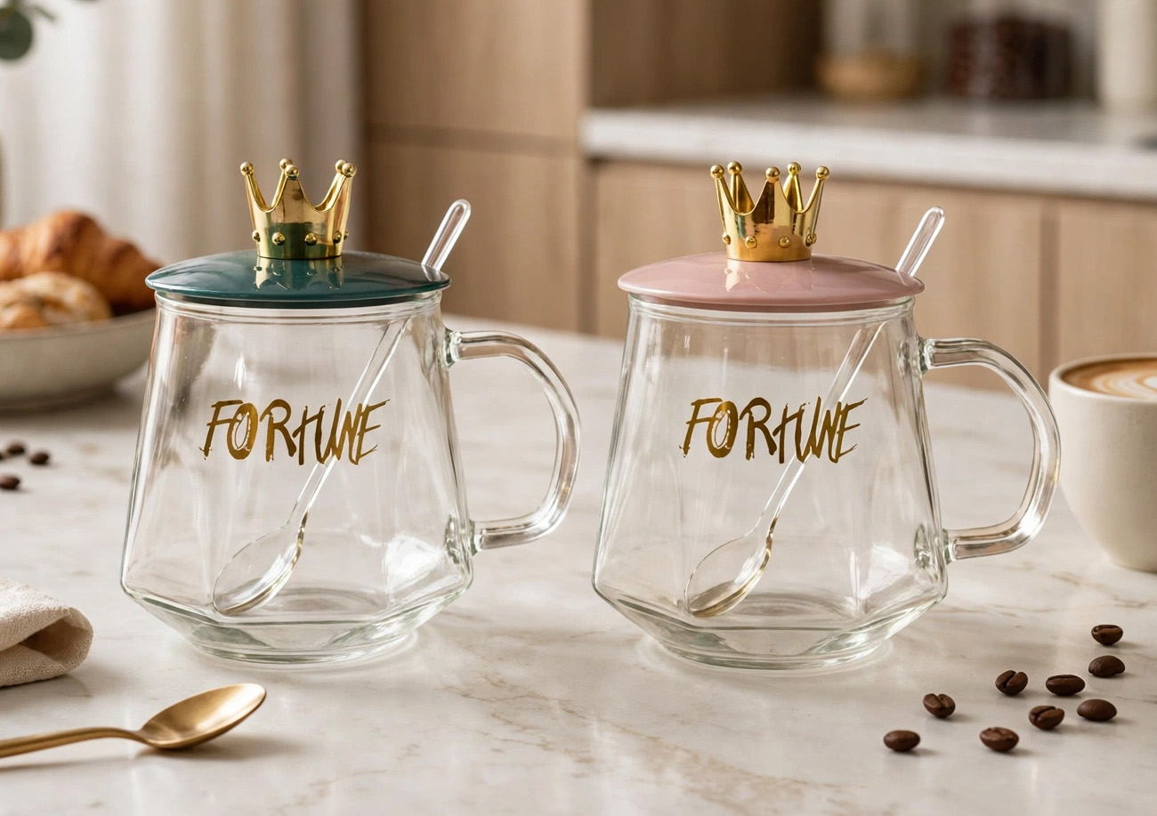 Crown Coffee Jar