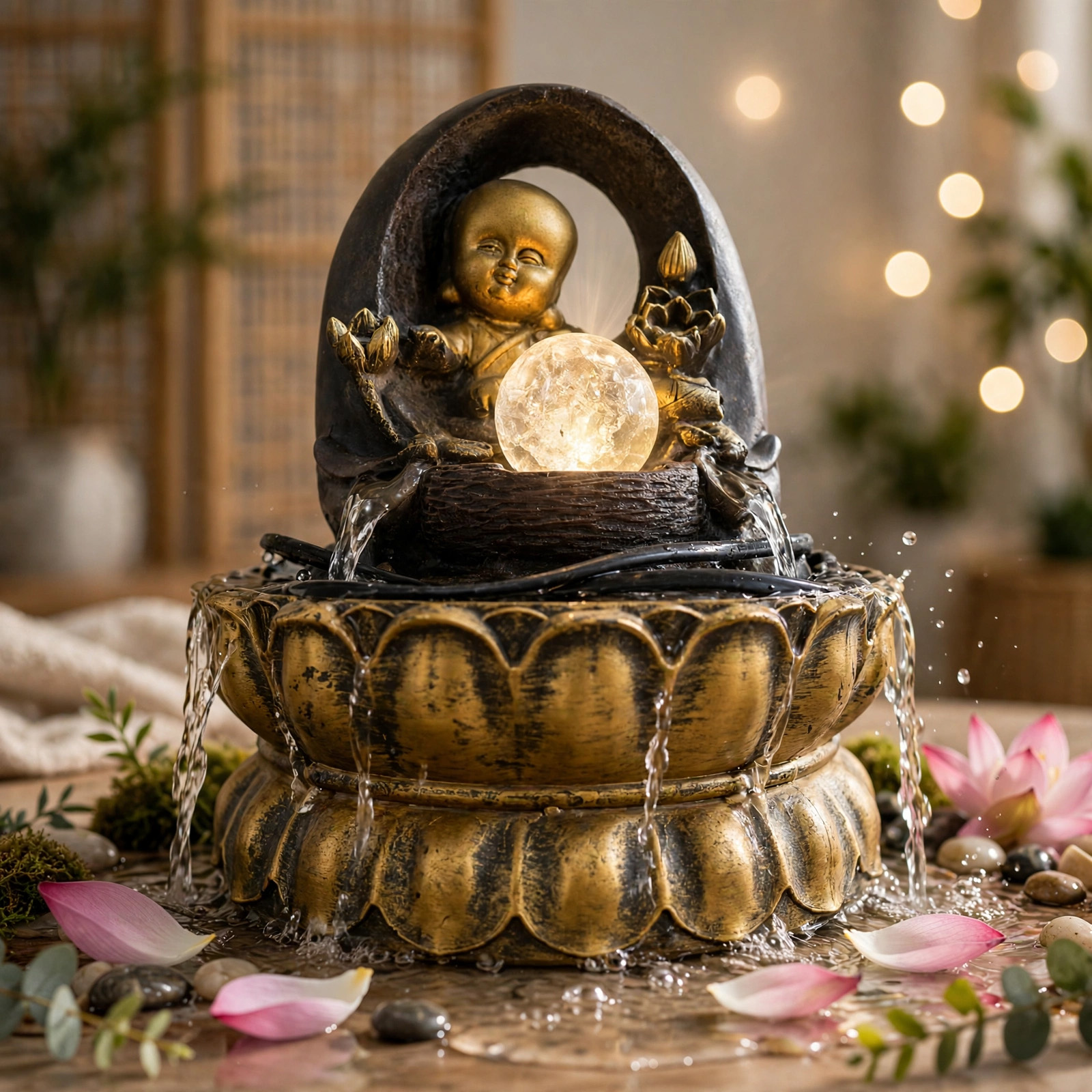 Buddha Lotus Fountain