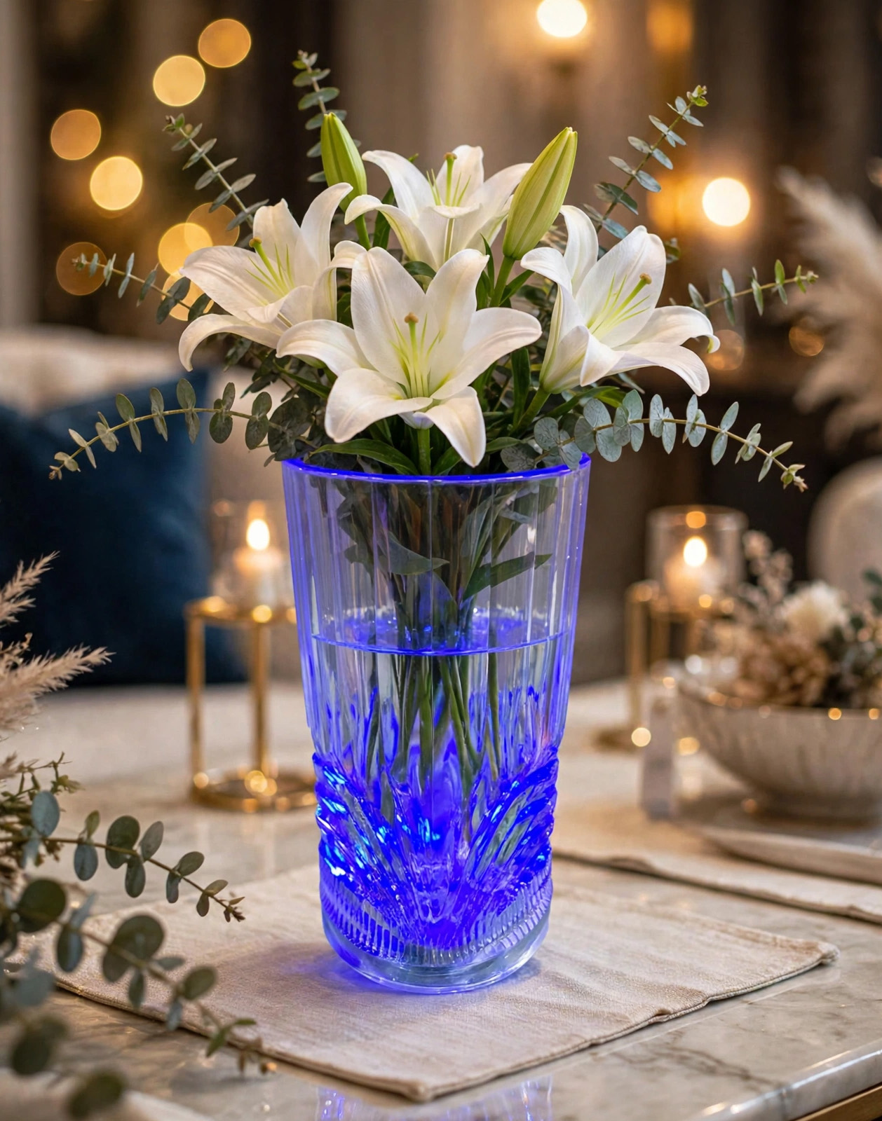Glowing Flower Vase